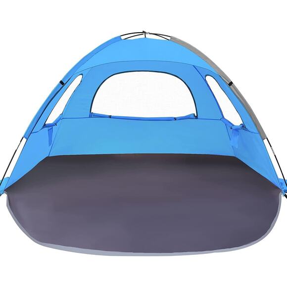 🔥NXONE Beach Tent Sun Shade Shelter for 2-3 People with UV Protection Blue NWT - Picture 1 of 6